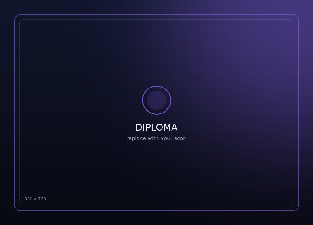 Diploma — Abertay University